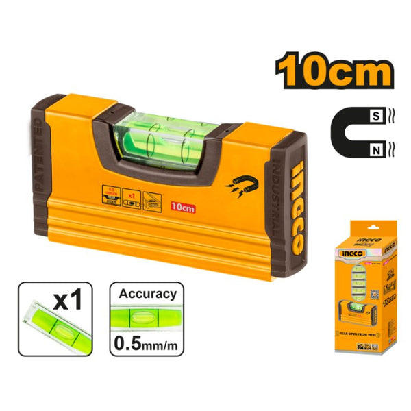 INGCO LEVEL 1 VIAL MAGNETIC 10CM