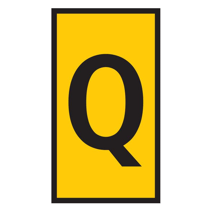 Marker Ovalgrip 6.0 - 10mm Yellow Marked Q