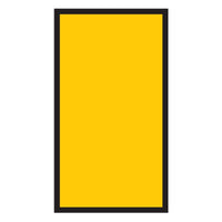 Marker Ovalgrip 6.0 - 10mm Yellow Unmarked