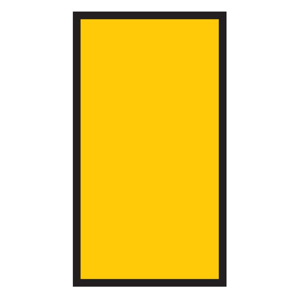 Marker Ovalgrip 6.0 - 10mm Yellow Unmarked