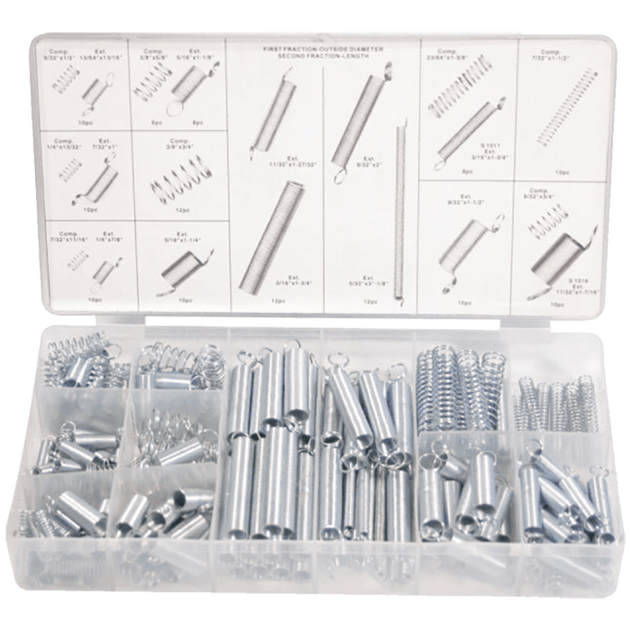Assorted Mts Springs 200 Pc Hon0214