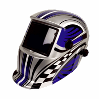 Helmet Mat Auto Dark Grind Opt Blue Hon3002