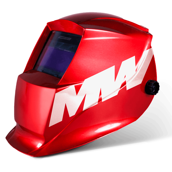 Helmet Mat Auto-Dark Adj Shiny Red HON3010