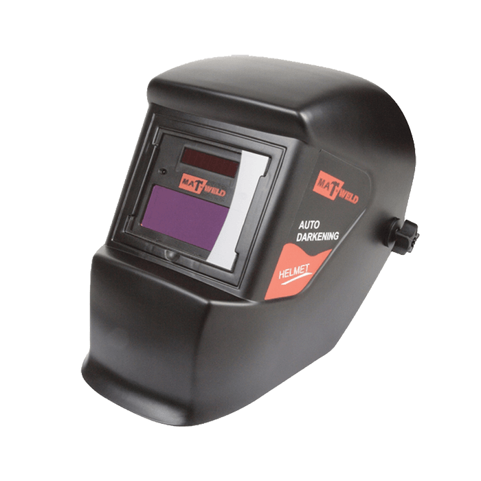 HON3012 - HELMET MAT AUTO-DARK NON-ADJ BLACK