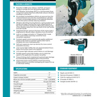 Makita HR5212C SDS-MAX Rotary Hammer: 52mm, 1510W Demolition Power Tool. Heavy Duty Hammer Drill for Concrete and Masonry.
