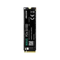 HIKSEMI Wave PCIe 3.0 NVMe M.2 SSD 256GB - High Performance Black Solid State Drive with QR Code