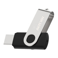 HIKSEMI Rotary 128GB USB 3.0 Flash Drive - High Speed Portable Storage