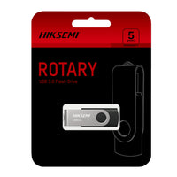 HIKSEMI Rotary 64GB USB 3.0 Flash Drive: Portable & Fast Data Storage