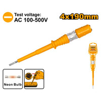 INGCO Voltage Tester Pen AC 100-500V (HSDT1908) - Electrical Circuit Test, Live Wire Detection, Power Indicator