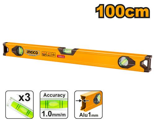 INGCO LEVEL 3 VIAL 100CM - HSL18100