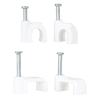 Cable Clips Round 10.0mm Black