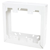 White 4x4 Electrical Wall Box Extension - Outlet Box Spacer, Mounting Bracket | Buy Now