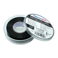 HellermannTyton HelaTape Flex 1000+ Black Electrical Tape 0.18x19mmx20m - Professional Grade PVC Insulation