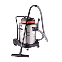HTC-VAC70S - POWA-VAC VACUUM CLEANER 70L WET&DRY S/ST