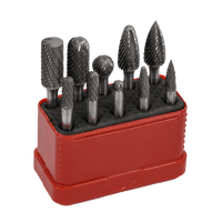 Euroboor Burrs Set Uni/Dbl Cutxxx Htceur Rbsbox