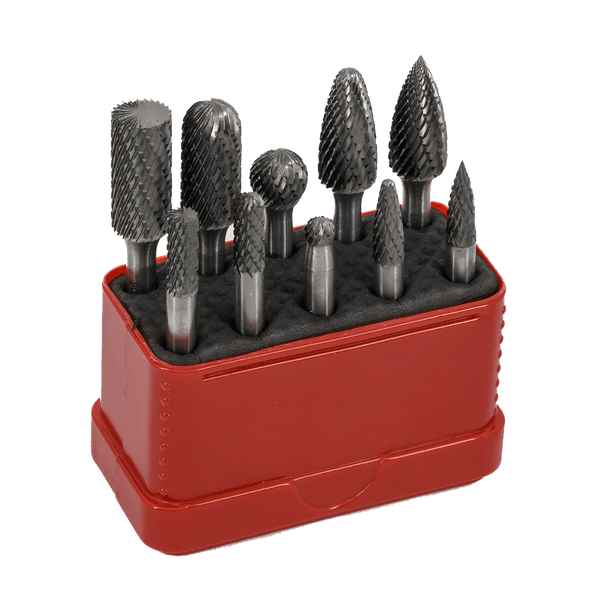 Euroboor Burrs Set Uni/Dbl Cutxxx Htceur Rbsbox