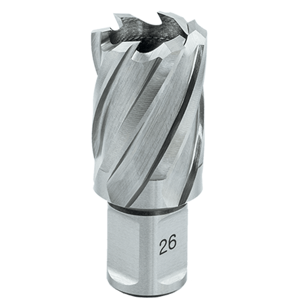 Euroboor 27mm HSS Annular Cutter for Steel Drilling - HTCEUR27S