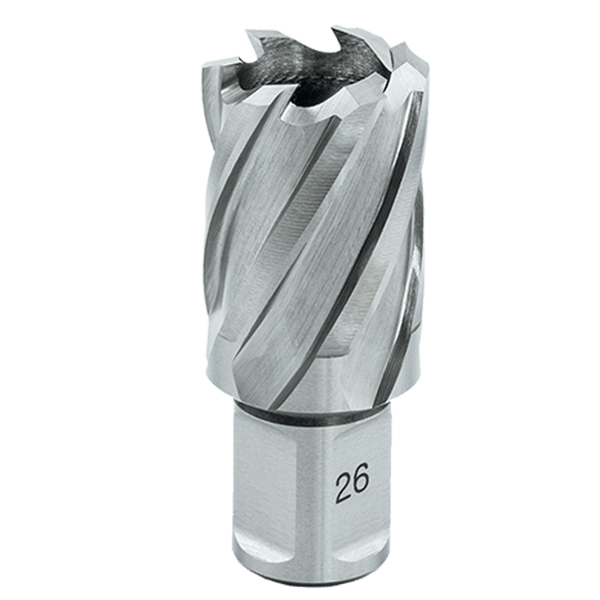 Euroboor HSS Annular Cutter 28mm - Metal Drilling Hole Saw Tool