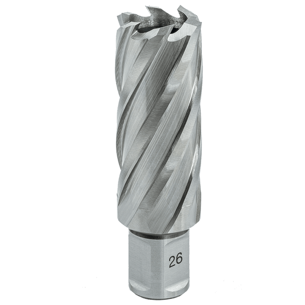 Euroboor Cutter HSS DOC 55mmx 33mm HTCEUR33L: High Speed Steel Annular Cutter Drill for Metal, Steel, Copper, Aluminum & Stainless Steel