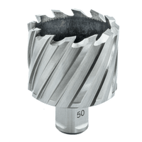 Euroboor 60mm HSS Annular Cutter - Metal Drilling Tool, Hole Saw - High-Speed Steel