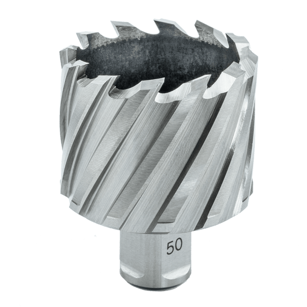 Euroboor 60mm HSS Annular Cutter - Metal Drilling Tool, Hole Saw - High-Speed Steel