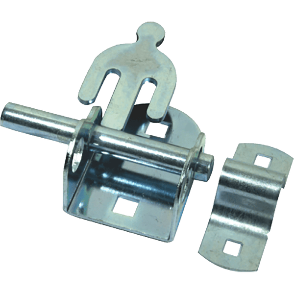 Bolt Pad Oval D/End Lock Galv 100 Mm P/10 Hwi1035