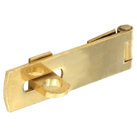 Hasp&Staple Brass Plated 90 Mm P/10 Hwi1720