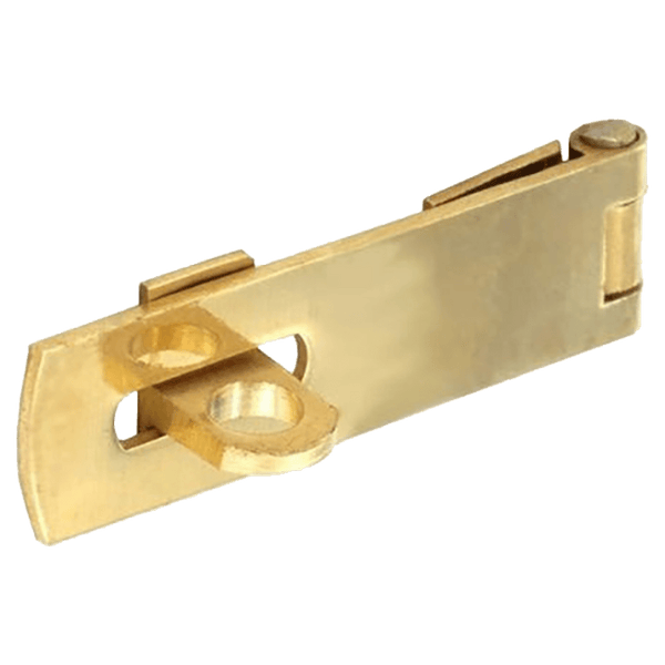 Hasp&Staple Brass Plated 90 Mm P/10 Hwi1720