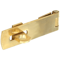 Hasp&Staple Brass Plated 115 Mm P/10 Hwi1722