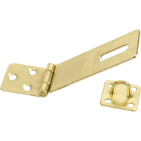 Hasp&Staple Brass Plated 75 Mm L/Dutyp20 Hwi1785