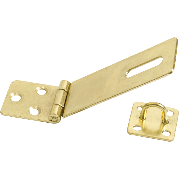 Hasp&Staple Brass Plated 75 Mm L/Dutyp20 Hwi1785
