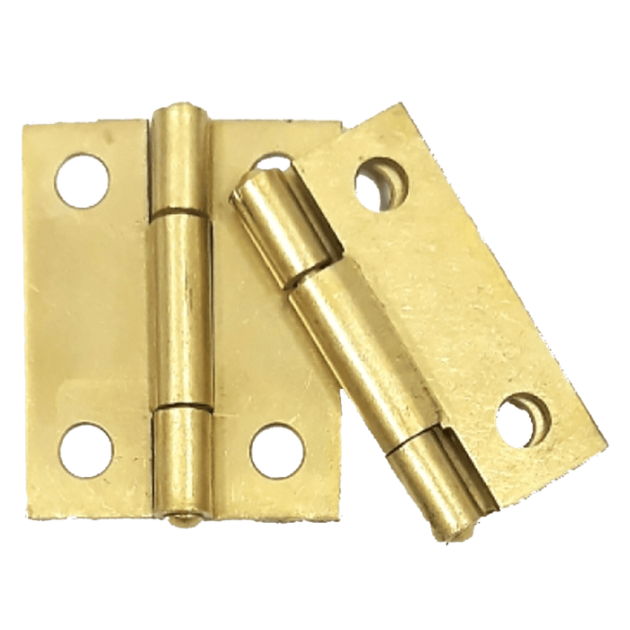 Hinge Butt Brass Plated 25 Mm 20 Pair Hwi2050
