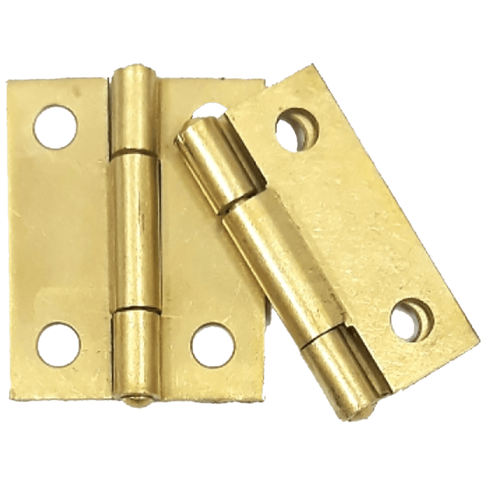 Hinge Butt Brass Plated 64 Mm 10 Pair Hwi2065