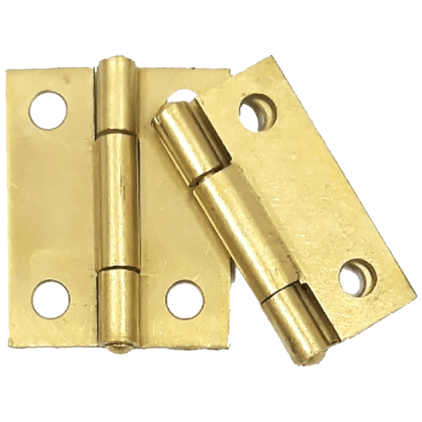 Hinge Butt Brass Plated 64 Mm 10 Pair Hwi2065