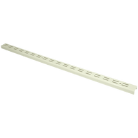 Wall Band Dbl Slot 1825 Mm White Each Hwi2720