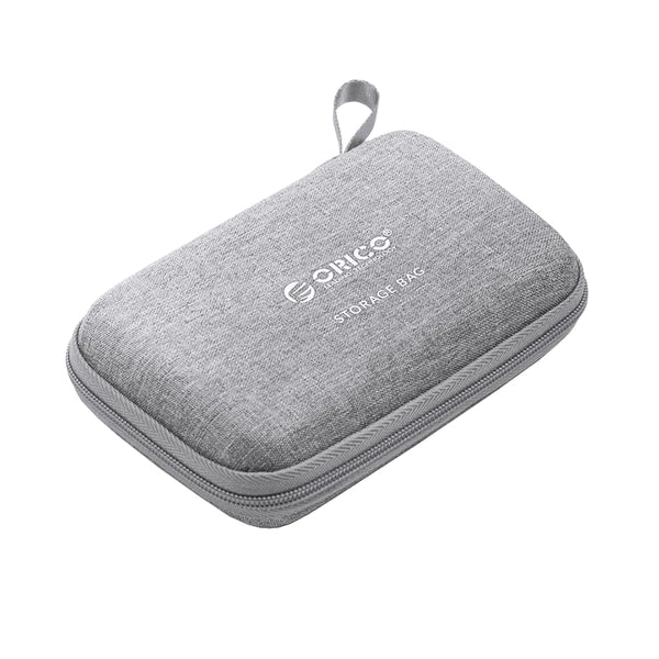 ORICO 2.5" HDD Protection Case Grey, Storage Bag, Shockproof Hard Drive Enclosure Protective Bag