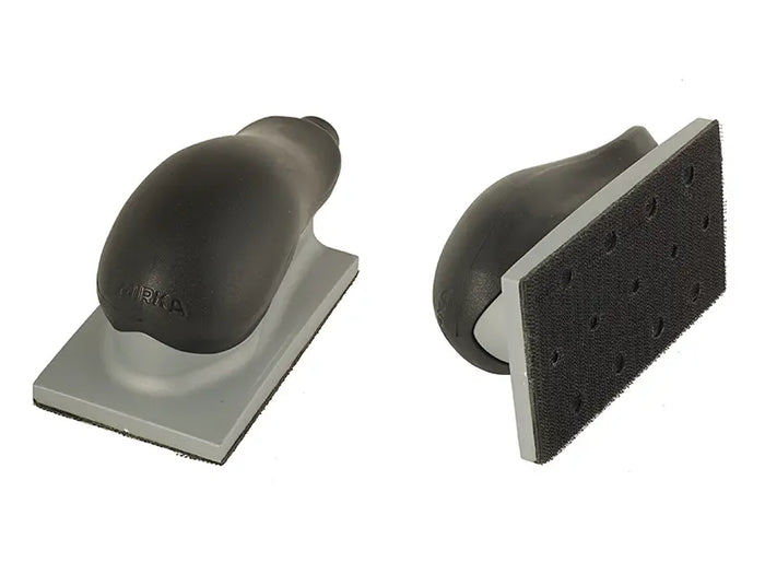 Mirka Hand Sanding Block Grip, 22 Holes, 70mmx198mm, Grey -48