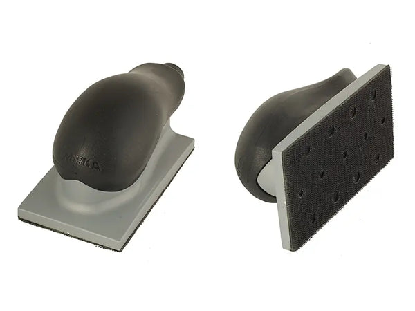 Mirka Hand Sanding Block Grip, 22 Holes, 70mmx198mm, Grey -48