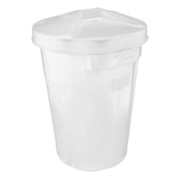 GLOBAL Ingredient Bin 85Lt (White) 450Mm X 630Mm - Includes Lid - IBP0085