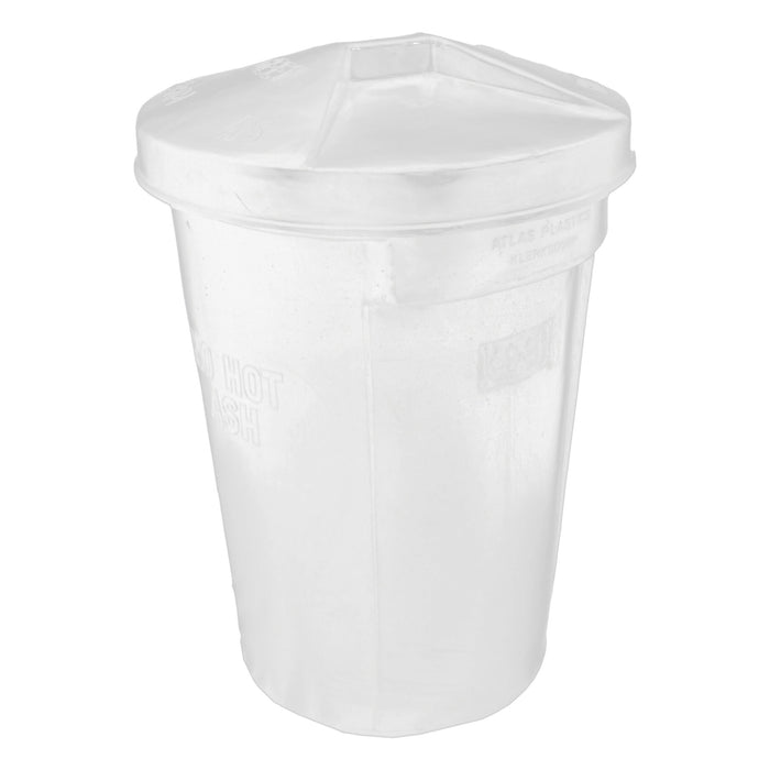 GLOBAL Ingredient Bin 85Lt (White) 450Mm X 630Mm - Includes Lid - IBP0085