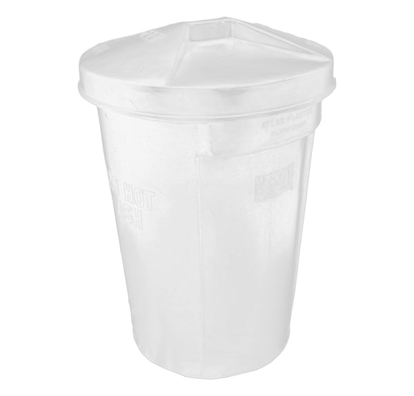 GLOBAL Ingredient Bin 85Lt (White) 450Mm X 630Mm - Includes Lid - IBP0085