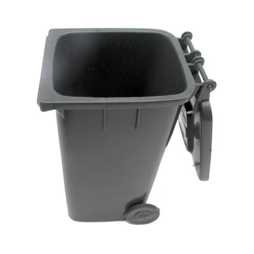 GLOBAL Mobile Refuse Bin 240Lt (Black) General Waste - IBP0240