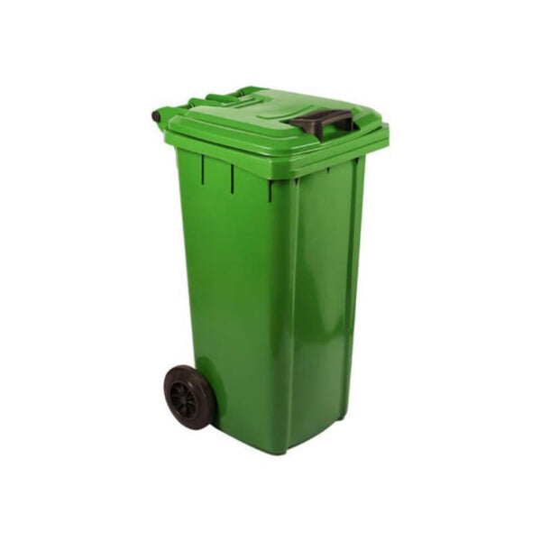 BCE Mobile Refuse Bin 120Lt (Green) Organic Waste - IBP1220