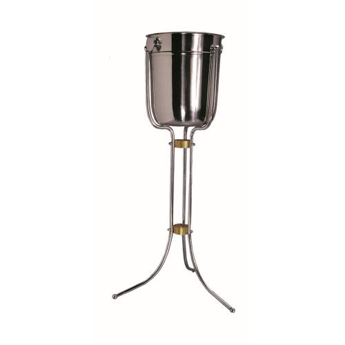 Chrome Ice Bucket Stand: Floor Standing 715mm | IBS0002