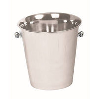 Mini Stainless Steel Ice Bucket with Knob, 1.2 Lt - Perfect for chilling drinks. Buy at Chavda!