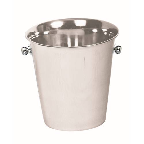 Mini Stainless Steel Ice Bucket with Knob, 1.2 Lt - Perfect for chilling drinks. Buy at Chavda!