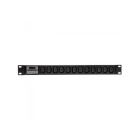 16A PDU 3.0m (2.5mm2) Cable, 19' Rack Mount, 12 Way C13 , Circuit Breaker, IEC 60309 Plug