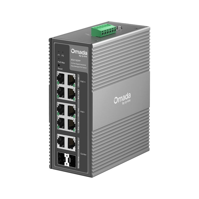 TP-LINK OMADA INDUSTRIAL 10P MANAGED 8P POE - NET-TL-IES210GPP