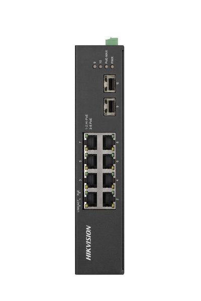 Hikvision 8 Port Gigabit Unmanaged Harsh POE Switch DS-3T0510HP-E/HS - image 1