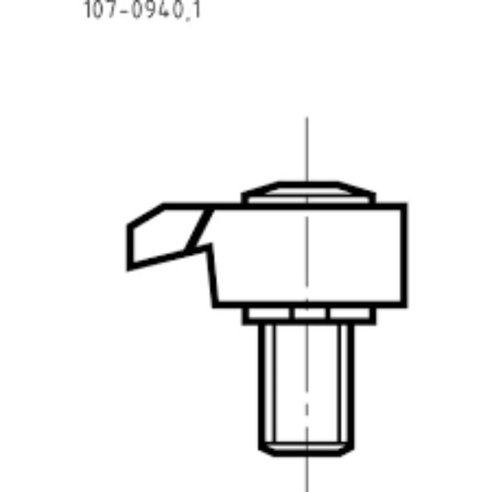 CROMWELL 2011 Lever Clamp Set IND1070940K - Technical Drawing of Lever Clamp, chavda.com